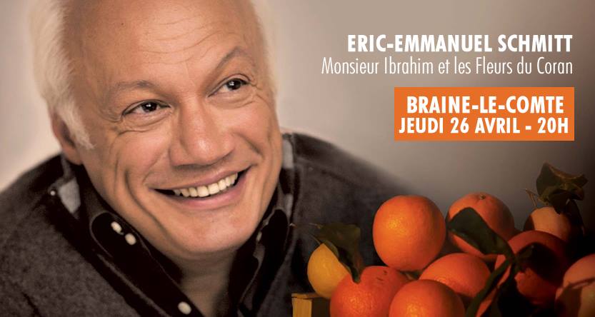 ERIC-EMMANUEL SCHMITT – 26/04/2018 à 20h – Zygomatix – Humour Et ...